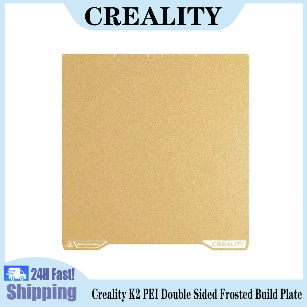 

Creality K2/K2 PRO PEI Double Sided Frosted Build Plate High Strength Premium PEl Powder Coating 3D Printer Parts