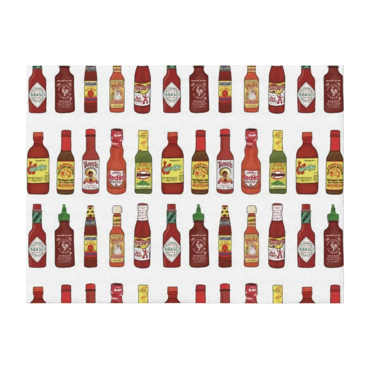 

Hot Sauces Throw Blanket Warm Sofa Throw christmas decoration cosplay anime Blankets