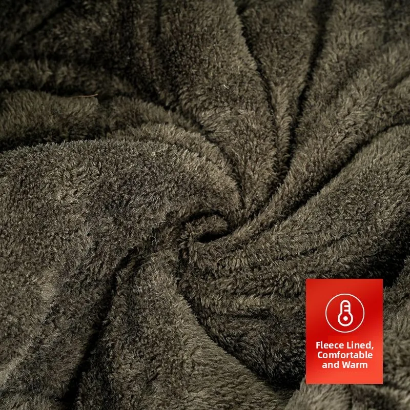 Thiened Fce 위장 작업복 세트 방수 냉장 작업 보호복 따뜻한 겨울 자켓 바지 앙상블