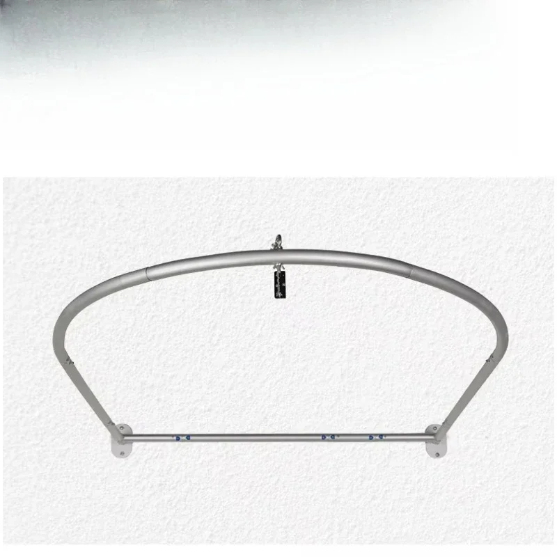 Bathroom shower fitting room curtain rod aluminum alloy curtain rod