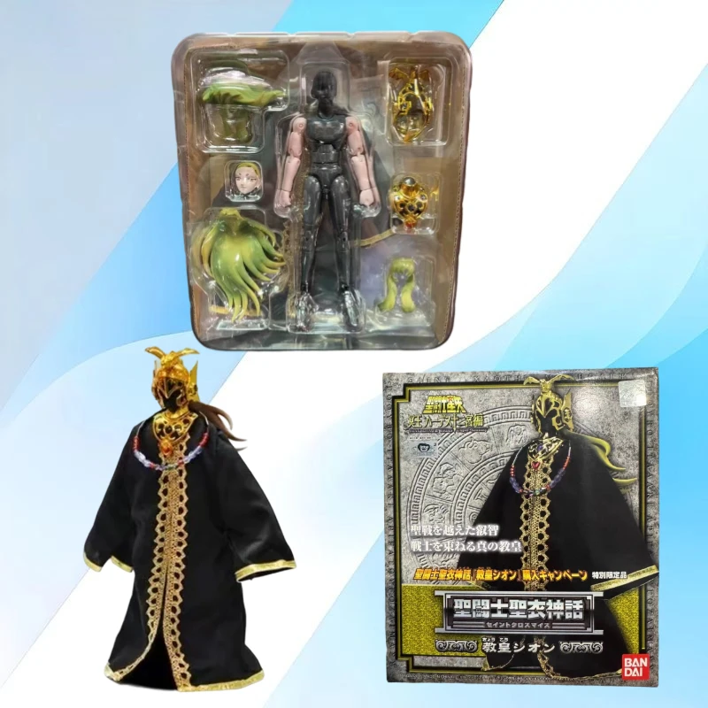 

Original 100% Saint Seiya Myth 1.0 Black Robe Pope Model Toys Collection Birthday Gifts Ornaments Studio Action Dolls