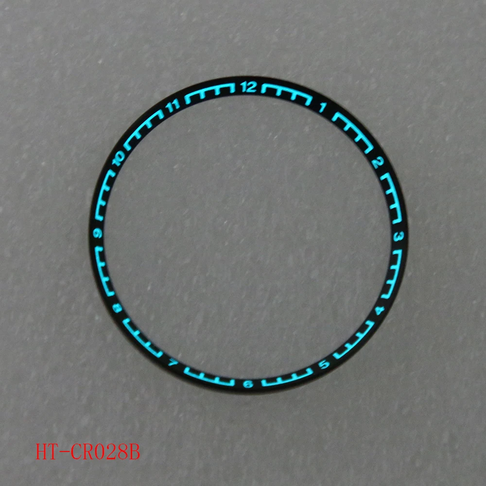 جديد 12 ساعة 316L الفولاذ المقاوم للصدأ سوبر BGW9 الأزرق مضيئة SKX007 ساعة الفصل الدائري