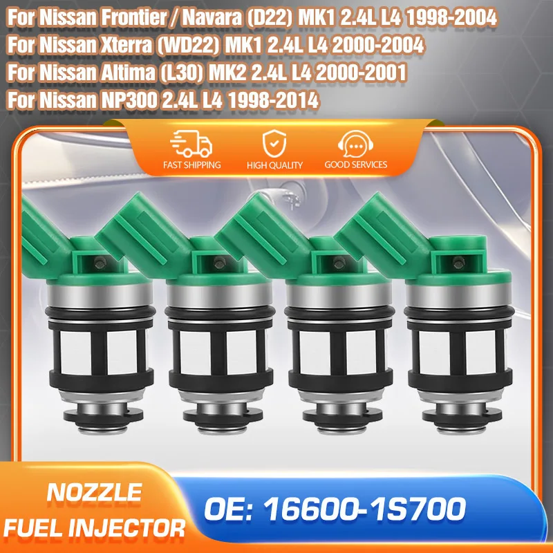 

Fuel Injector For Nissan Altima L30 2000-2001 Nissan Xterra 2000-2004 Nissan Navara D22 Frontier 98-2004 Nissan NP300 1998-2014