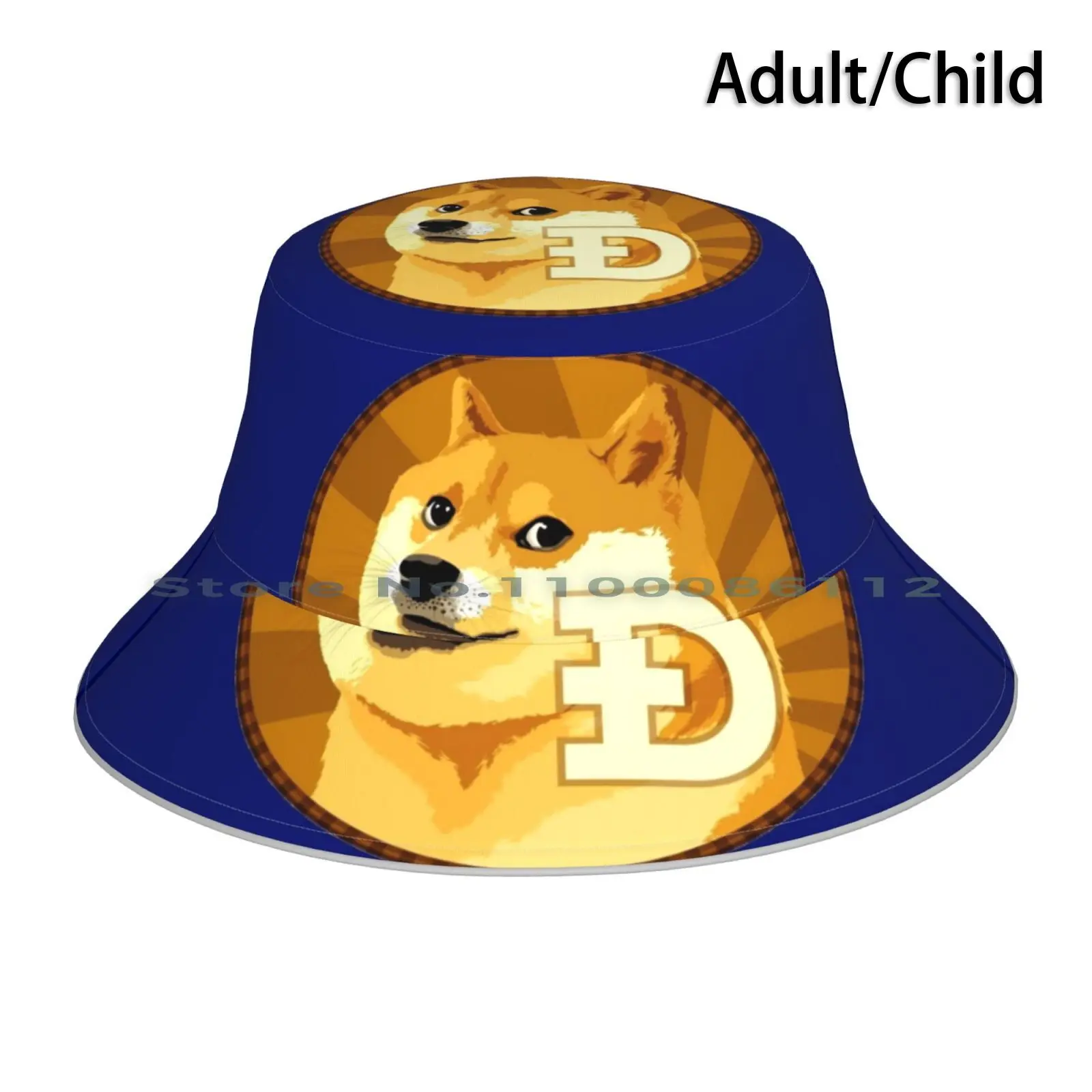 Dogecoin , Every Doge To The Moon~! Bucket Hat Sun Cap Dogecoin Every Doge To The Moon Better Than Bitcoin As A Cryptocurrency