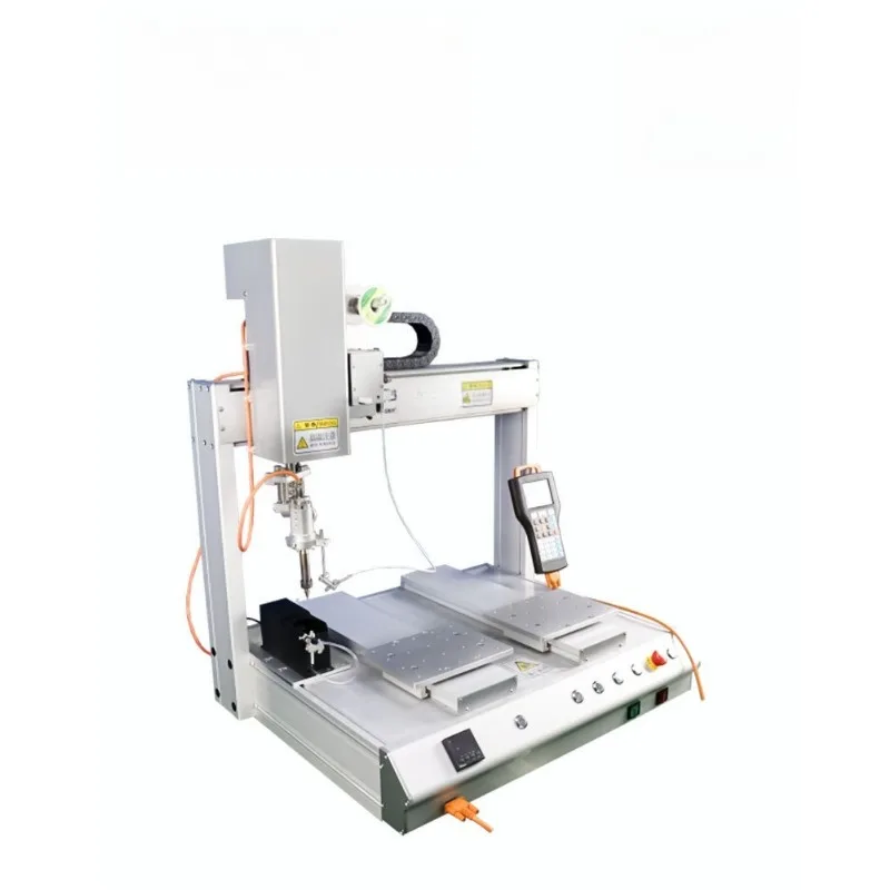 Double station automatic high-speed welding machine 360 ° rotation multi-angle, automatic welding