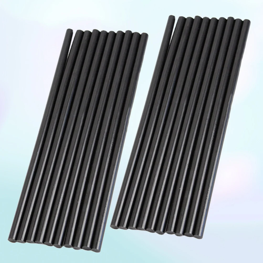 100 قطعة عصي صمغ يسيح بالحرارة لاصق قوي شفاف مرن لتقوم بها بنفسك أداة إصلاح الحرفية للخشب والمعادن والزجاج والبلاستيك والسيراميك #6