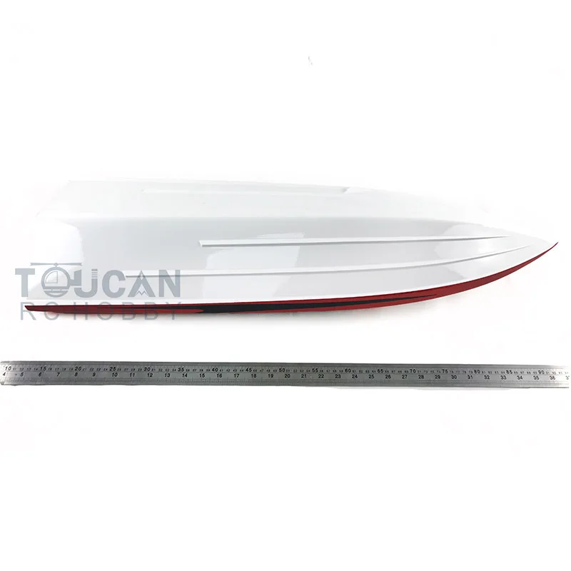 E36 High Speed Prepainted Red Electric Racing KIT RC Boat Hull Only for Advanced Player Toucan Toys for Adults Gift TH02648-SMT8