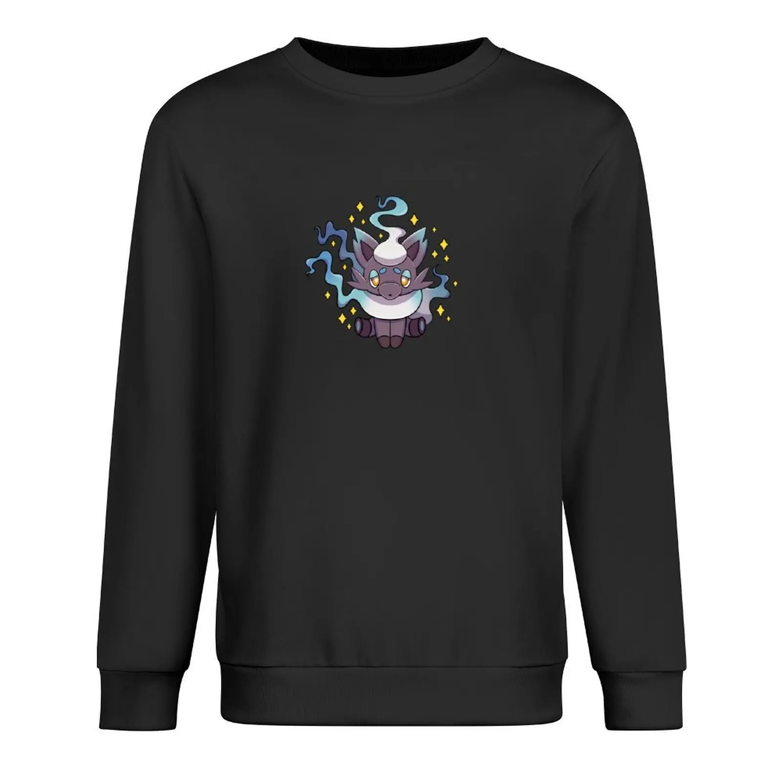 

Shiny Hisuian zorua Pullover winter clothes japanese style blouse autumn jacket men oversize sweatshirt