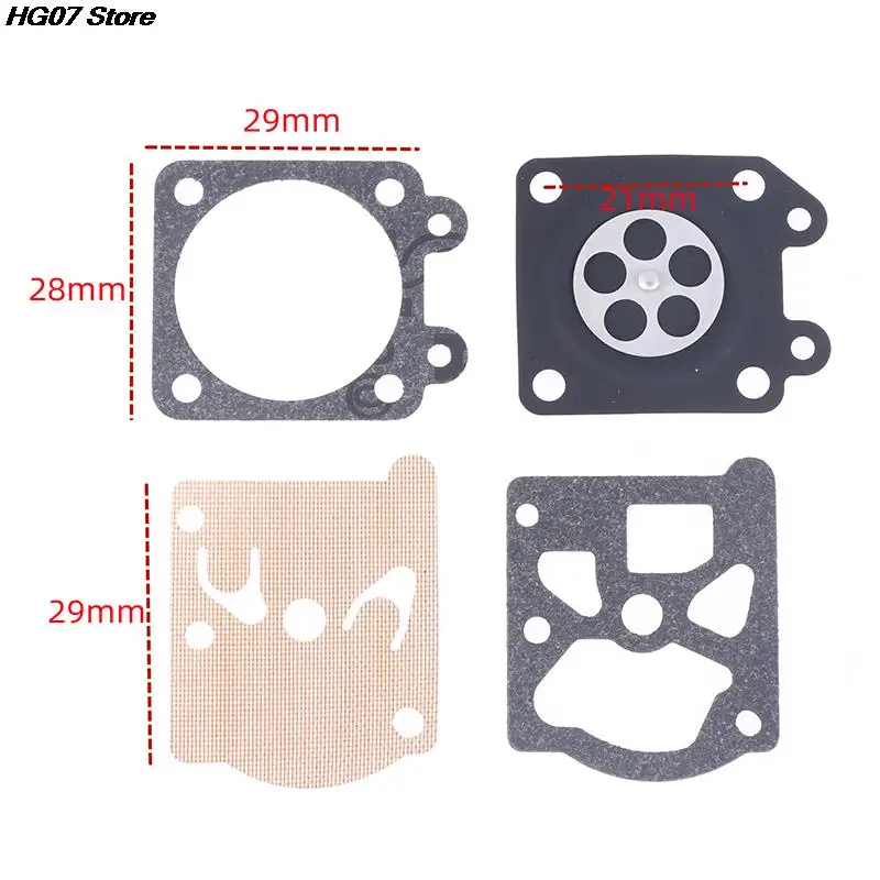 1 Set Gasket & Diaphragm For WALBRO WA, WT Carburetor Series Chainsaw 3800 5200 4500 5800 Carb Repair Kit Carburetor Garden Tool