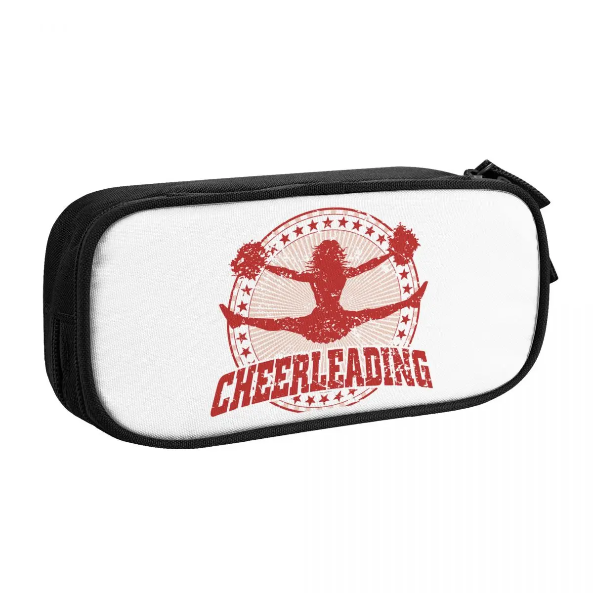 Cheerleading Girl Customized School Pencil Case Girl Boy Large Capacity Pencil Box Students Stationery