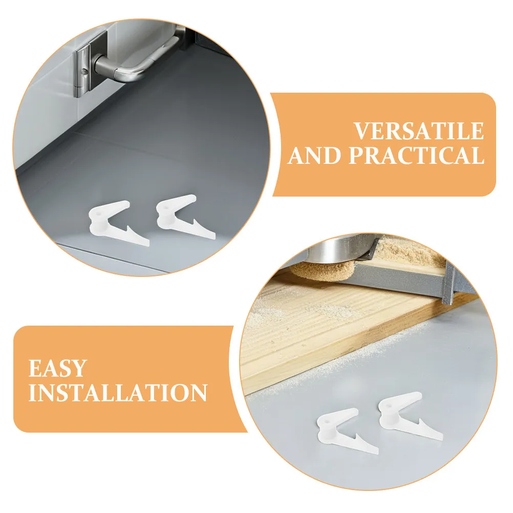 12Pcs Fixture Accessories Clips Plastic Ceiling Light Fastening System Aesthetic Design Lamp Shade Buckle Easy Secure