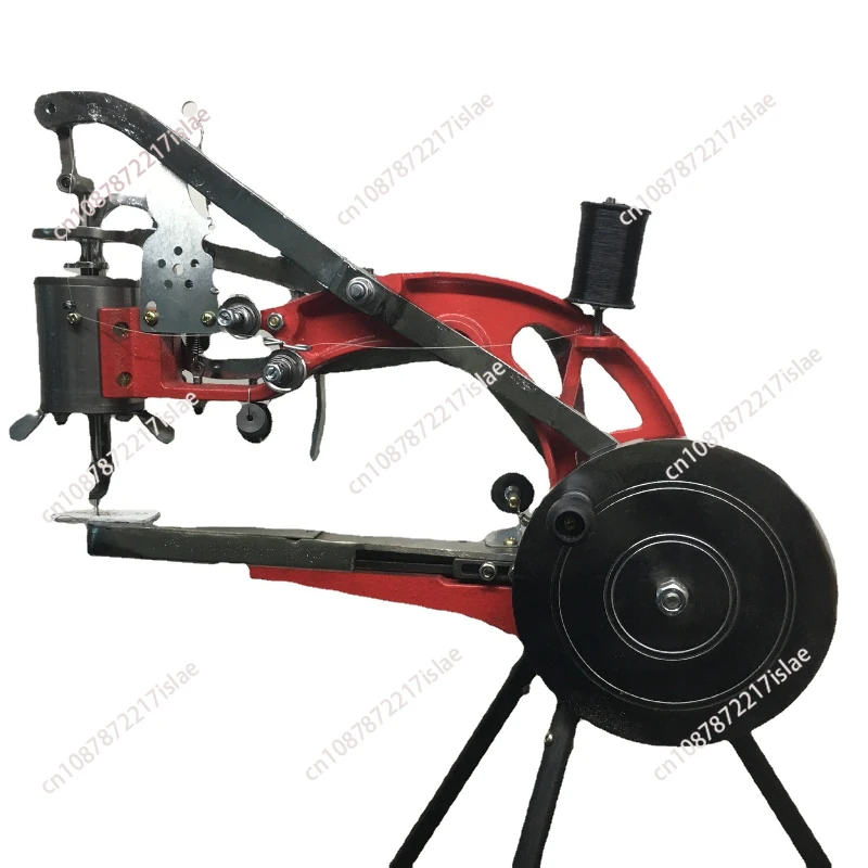 

Hand crank shoe repair machine, sewing shoes, shoe repair, small shoe repair, repair machine