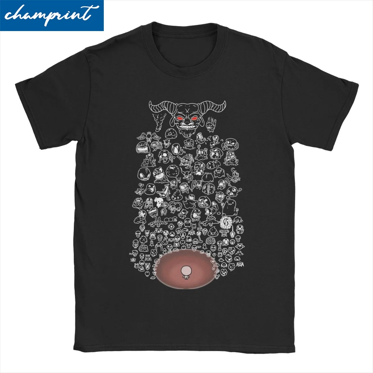 Men Women's The Binding Of Isaac My Friends T Shirt Cotton Clothes Novelty Short Sleeve Round Collar Tee Shirt Printed T-Shirts