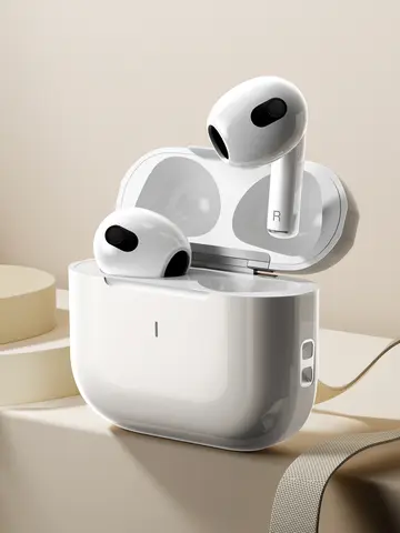 Fones de ouvido Bluetooth sem fio, fones de ouvido esportivos, fones de ouvido airpods com microfone para Iphone Android airpods em fones de ouvido