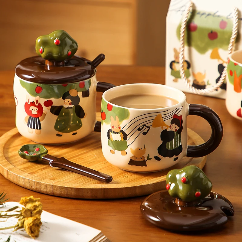 

Espresso Handle Coffee Cup Art Latte Lids Travel Portable Coffee Cup Reusable Travel Forminhas Para Doces House Accessories