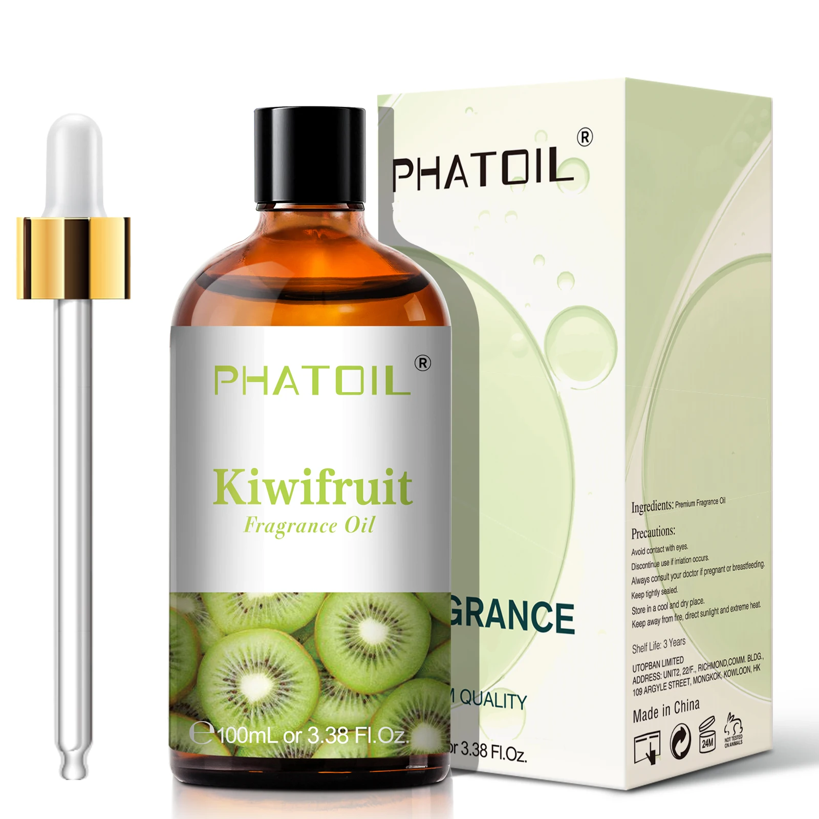 Phatoil 100 ml Blaubeer-Duftöle, Kokosnuss, Vanille, grüner Apfel, Mango, Cranberry, Erdbeere, Traube, Guave, ätherische Kirschenöle