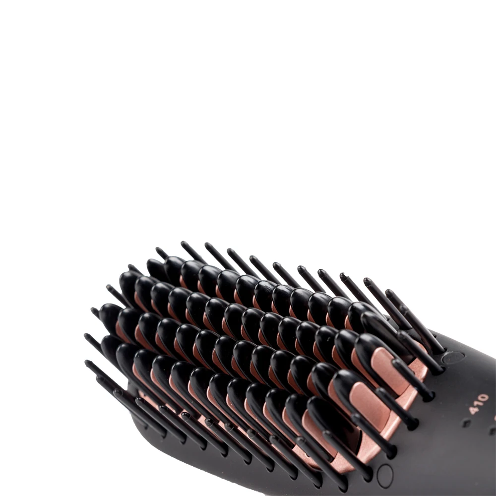 

STLFP персонализированный светодиодный дисплей 2 в 1, выпрямитель для волос, бигуди, профессиональная электрическая щетка для выпрямления волос