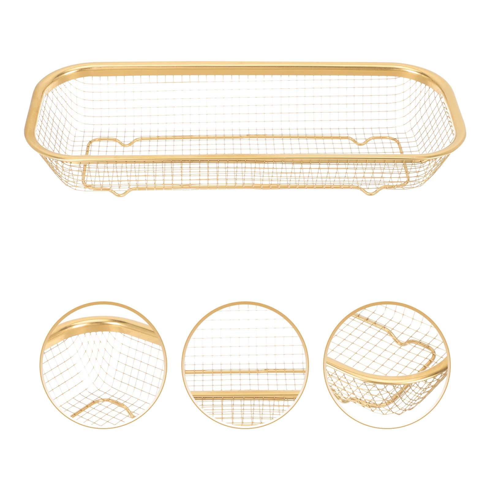 

Chopstick Basket Kitchen Utensil Holder Wear-Resistant Stainless Steel Chopstick Cage Multipurpose Storage Container Tableware