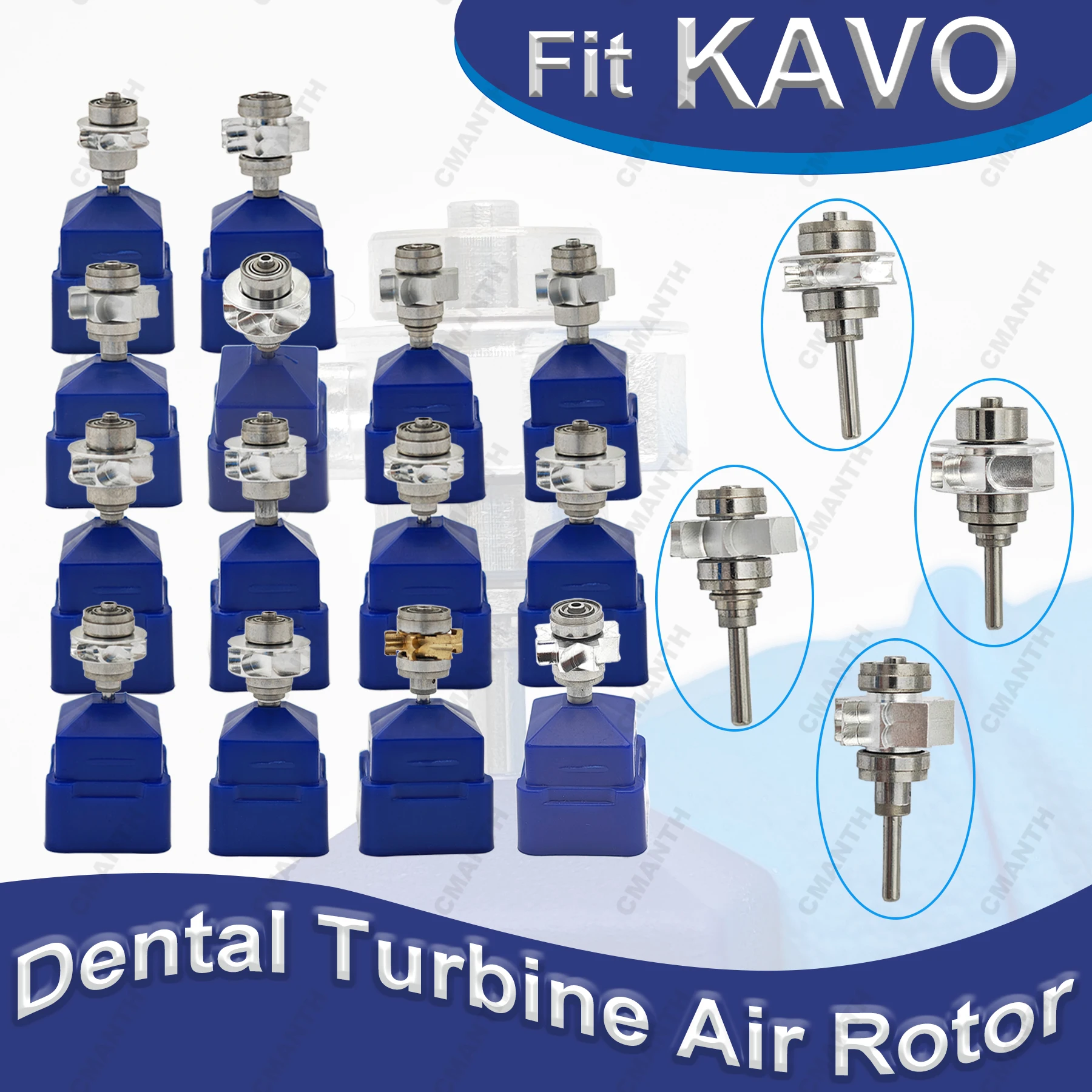 

Картридж для стоматологической турбины, воздушный ротор для высокоскоростного наконечника KAVO, с керамическим подшипником, стоматологический инструмент