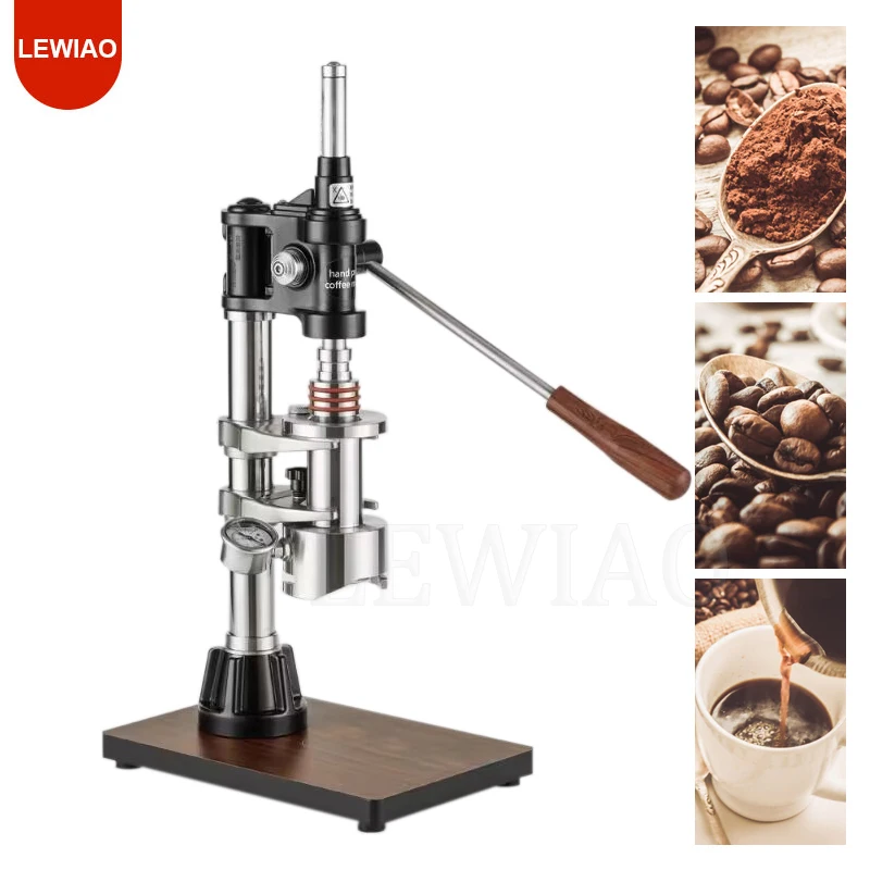 

Extraction Variable Pressure Lever Coffee Maker Hand-Pressed Coffee Machine 304 Stainless Steel Manual Espresso