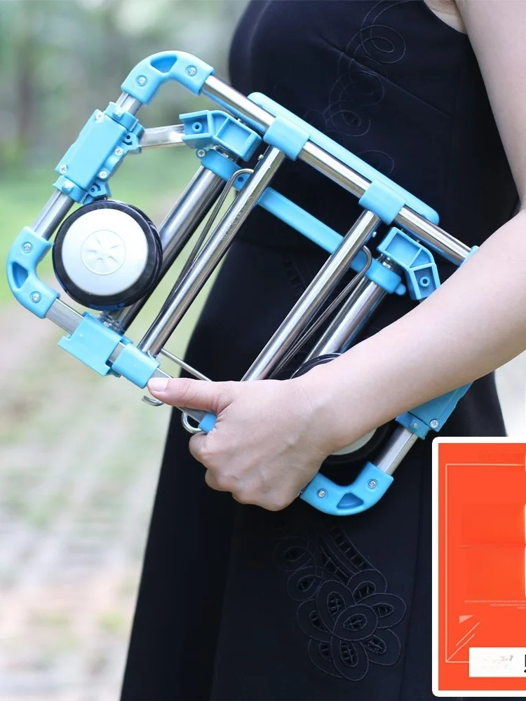 stainl-steel-aluminum-alloy-hand-pulling-op-cart-portable-foldable-cery-bung-car-travel-lage-cart-market