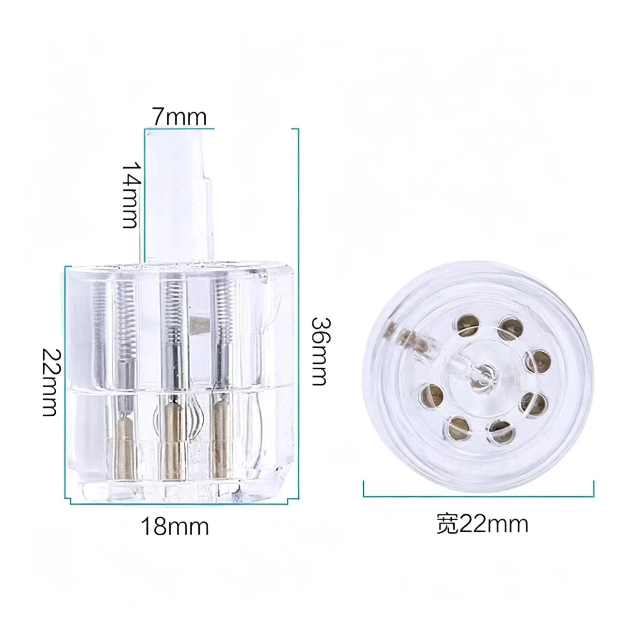 HotSales Locksmith Transparent Locks Pick Visible Cutaway Mini Practice View Padlock Hasps Training Skill For Furniture Hardware
