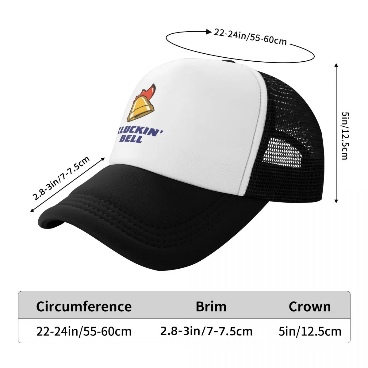 Cluckin Bell GTA San Andreas Cap Fashion Mesh Baseball Caps Adjustable Hat Hip Hop Summer Unisex Baseball Hats Polychromatic