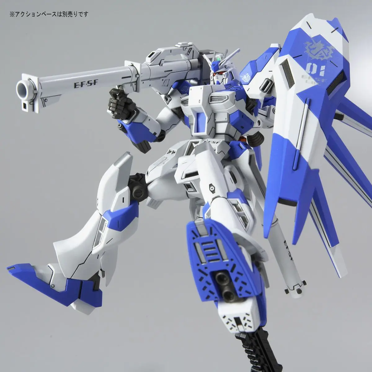 بانداي Hguc 095 1/144 Char's الهجوم المضاد Rx-93-V2 Hi-V Guncannon أطقم منمذجة، هدية رائعة لشخصية محارب Mecha، لعبة تعليمية
