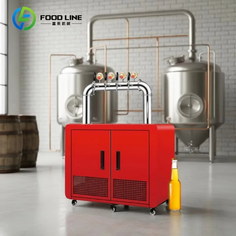 Customized Corrosion Resistant Beer Dispenser for Home Bar Restaurant Pub Craft Unfiltered Beer Machine for KTV Hotel