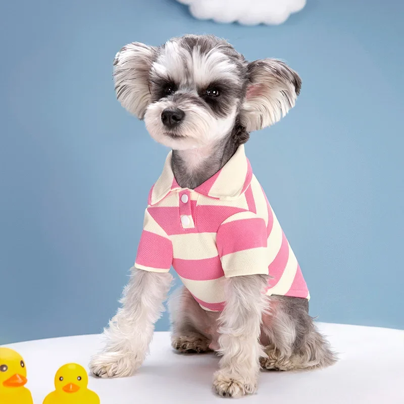 Hundepolohemd, Hundekleidung, Sommer-Freizeitkleidung für kleine und große Hunde, Katzen-T-Shirt, Chihuahua-Mops-Kostüme, Yorkshire-Hemden – Detail 8