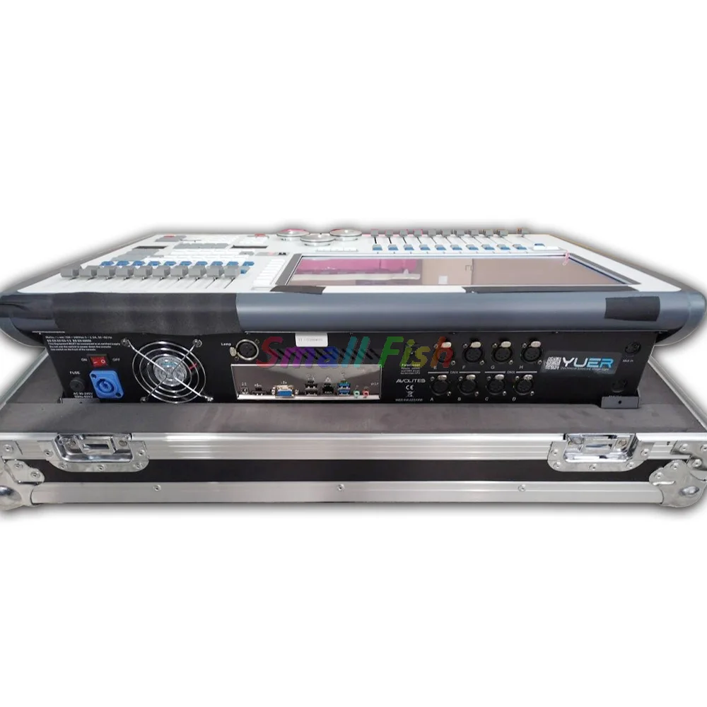 Tiger Touch II Lastest Version Stage Lighting Console Professional DMX 16 Version i7 CPU Lighting Controller Dj Disco Flightcase