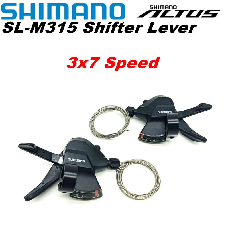 Shimano Altus SL-M315 MTB Shifter Lever 2x7 2x8 3x7 3x8 14 16 21 24 Speed SL-M315 MTB Bike Shift Lever SL M315 Trigger