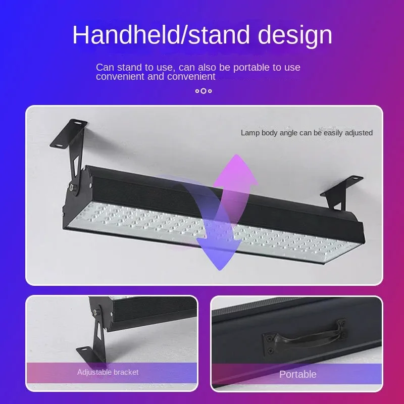 50W 80W 365nm 395nm 405nm LED UV Ultraviolet Shadowless Glue Resin Green Oil Ink screen printing Curing Lamp