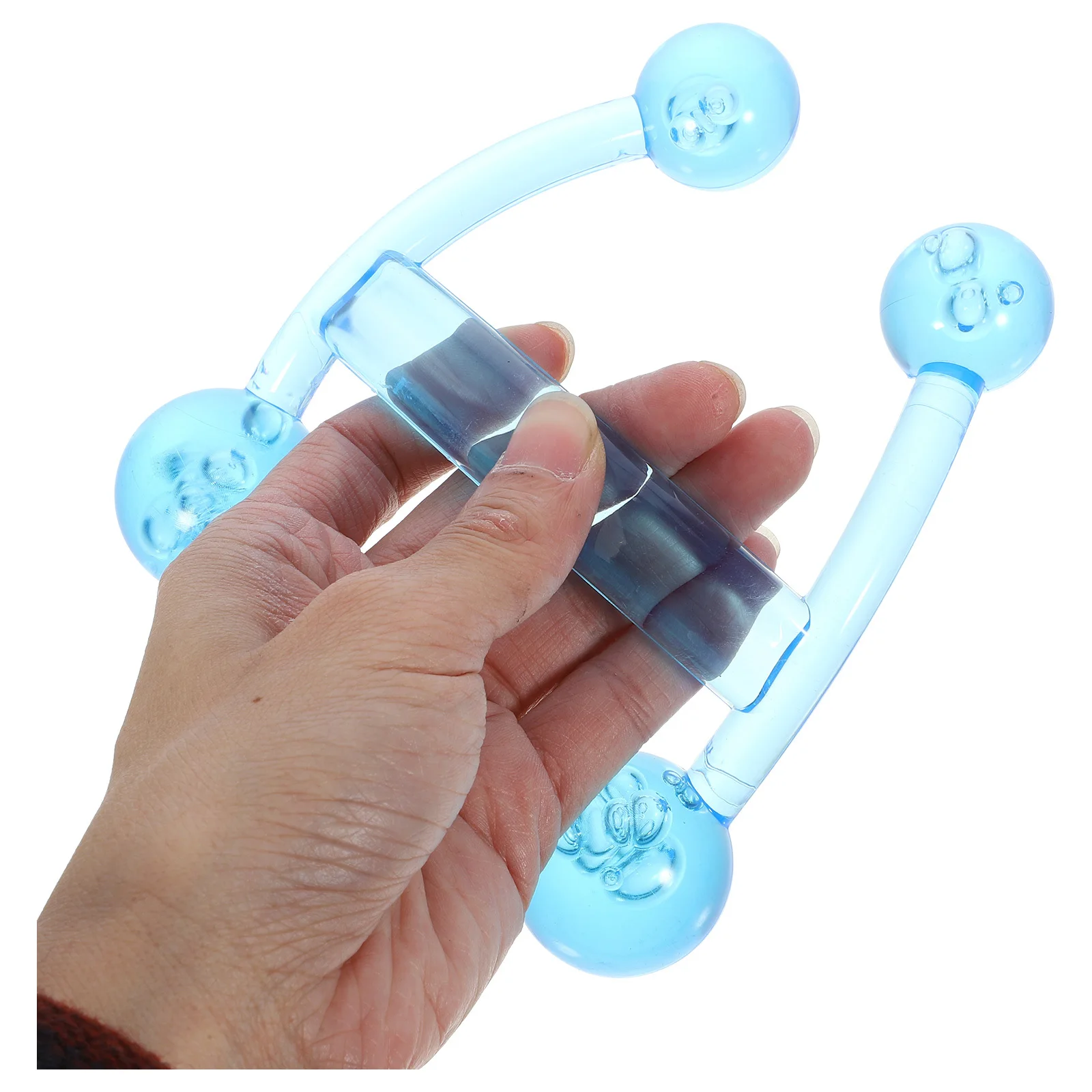 

2pcs Handheld For Neck Shoulder Back Body Neck Shoulder Body Massager Portable Acupuncture Point Relief Tool Mini Massage Stick