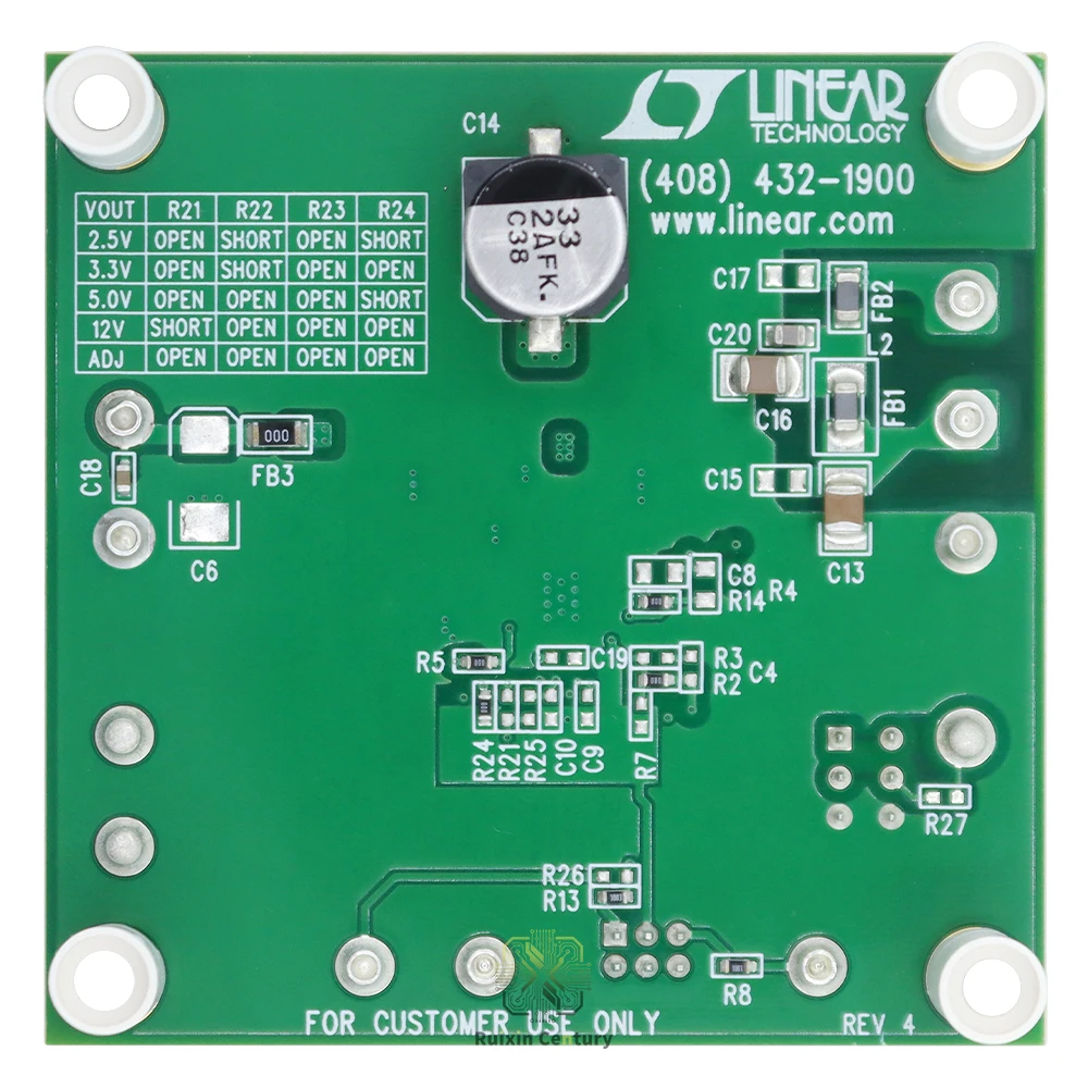 FOR Analog Devices DC2317A LTC7103 DC/DC Step-Down 1 Non-Isolated Output Evaluation Board 5-100V 5V/2.3A 400kHz Promo