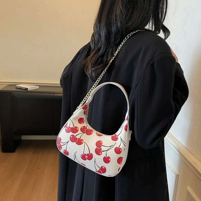 Ponadczasowa designerska skórzana torba na ramię dla kobiet, elegancka torebka crossbody, luksusowa markowa torebka damska, stylowa torba listonoszka.