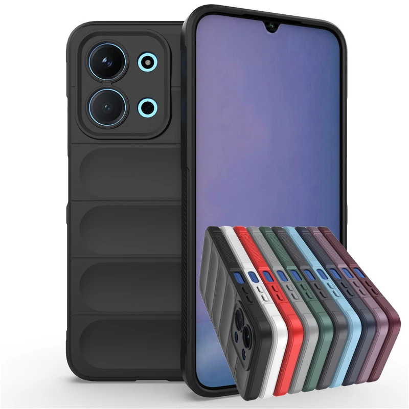 

For Redmi 15C Cover For Redmi 10C 12C 13C 14C 15C 4G 5G Case Rubber Shockproof Soft Silicone Protective Bumper For Redmi 15C