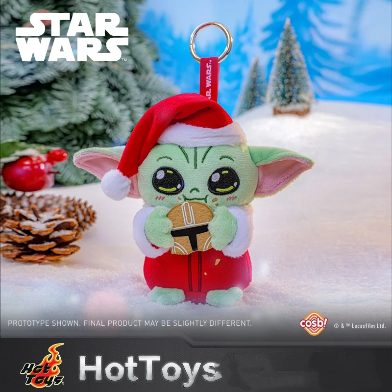 

Grogu Christmas Hot Toys Star Wars Series Plush Doll Pendant Grogu Christmas Plush Pendant Backpack Plush Pendant Christmas Gift