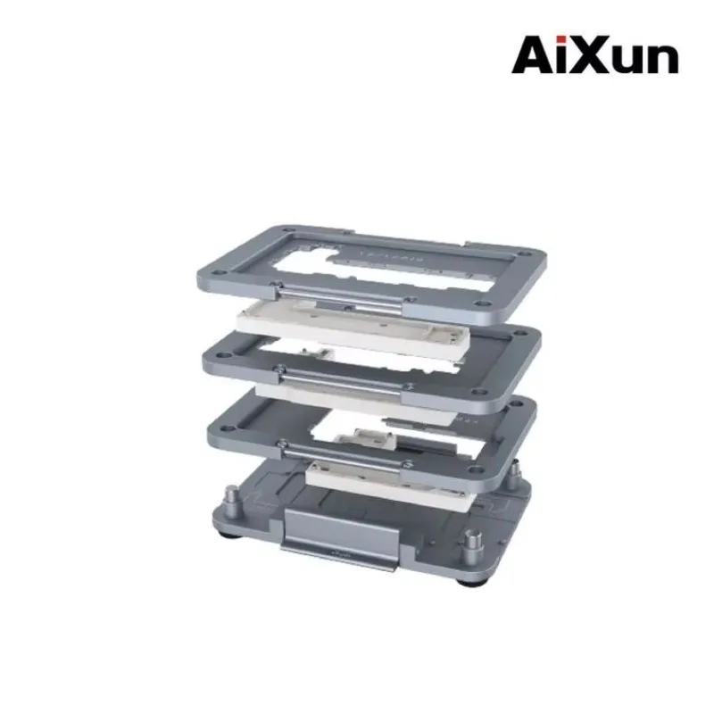 unique China Wholesale Aixun Precise Mainboard Positioning Layered Test Jig Compatible for 12 Series AX-FC3-12