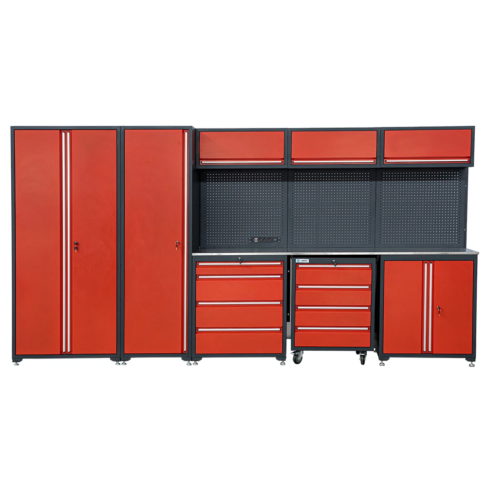 High Cabinet Combination Cabinet with Movable Tool Cabinet, Factory Direct Sale, Accept Customization