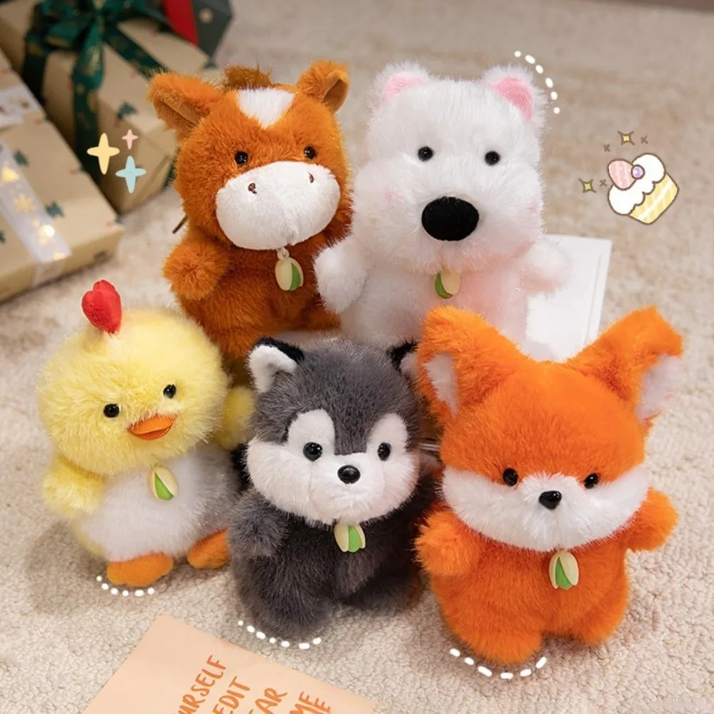 Ciondolo per bambola Capyabra profumato Elepant Animale Pecora Portachiavi in peluche Pistacchio Dado Comfort Portachiavi per bambola di peluche Panda