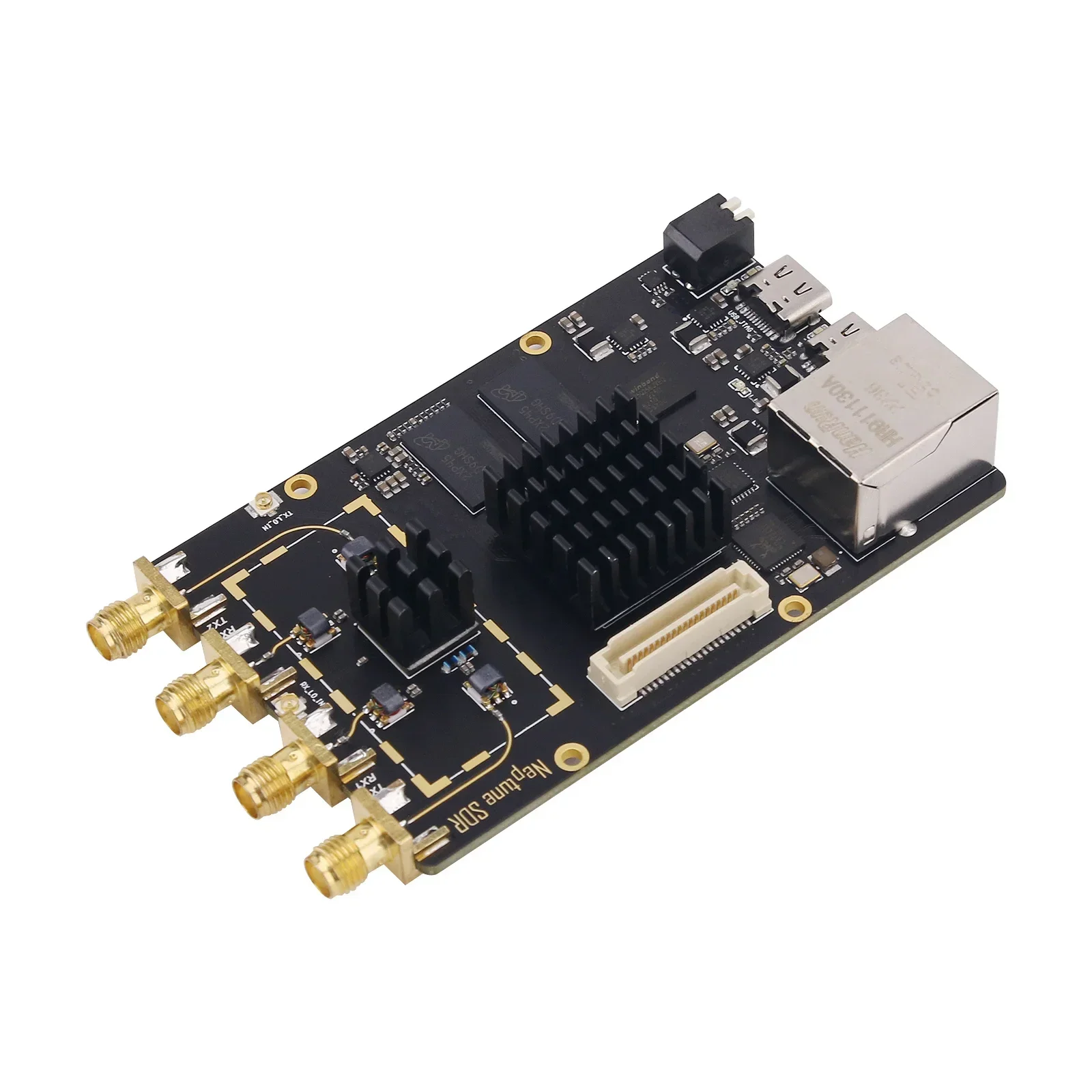 

2026Hamgeek NeptuneSDR B210 Plus 70 МГц-6 ГГц Openwifi Pluto SDR AD9361 Чип SDR Макетная плата для ZYNQ