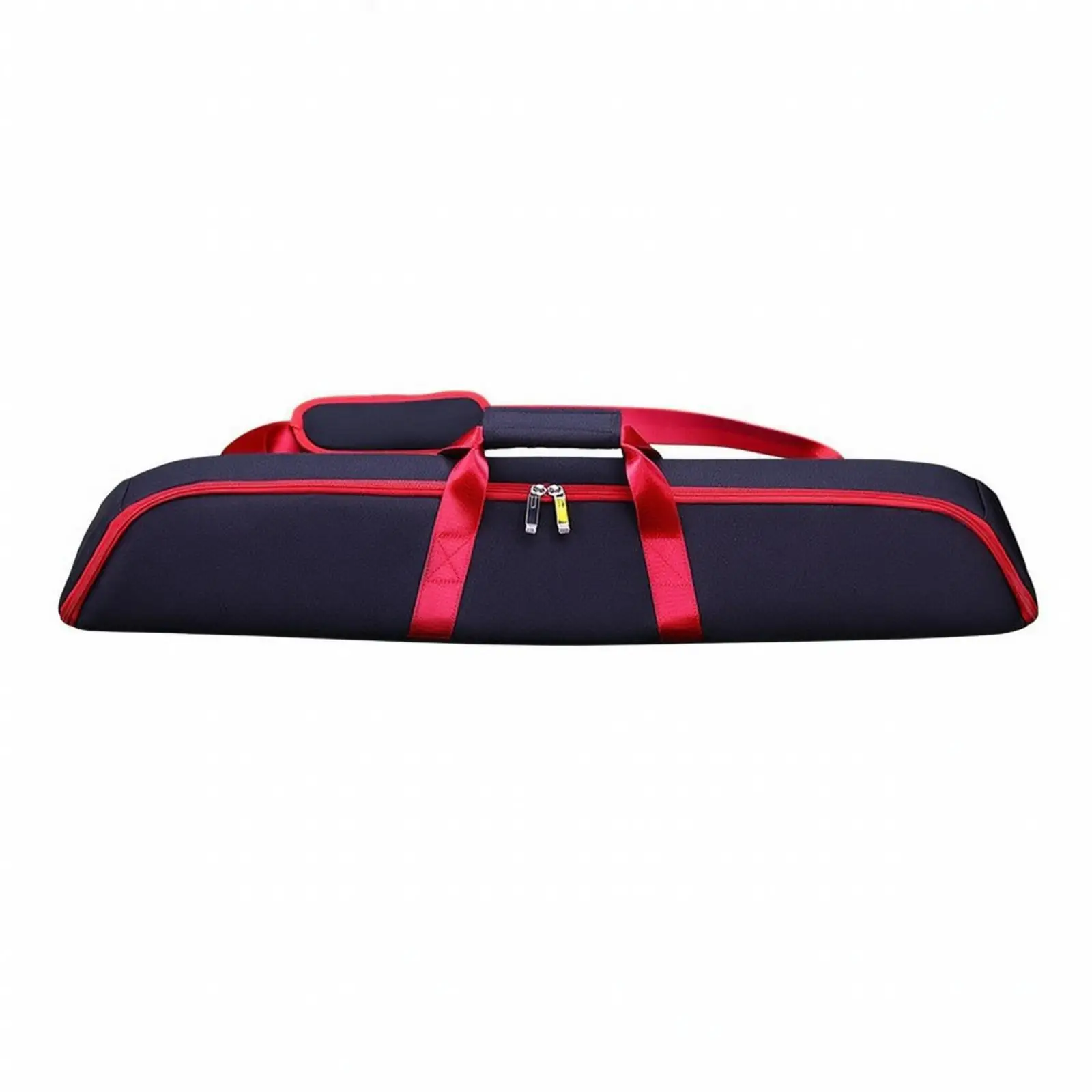 Durable Billiard Cue Bag Hard Case for Pool Stick Protection with Zipper Pocket for Billiards Equipment