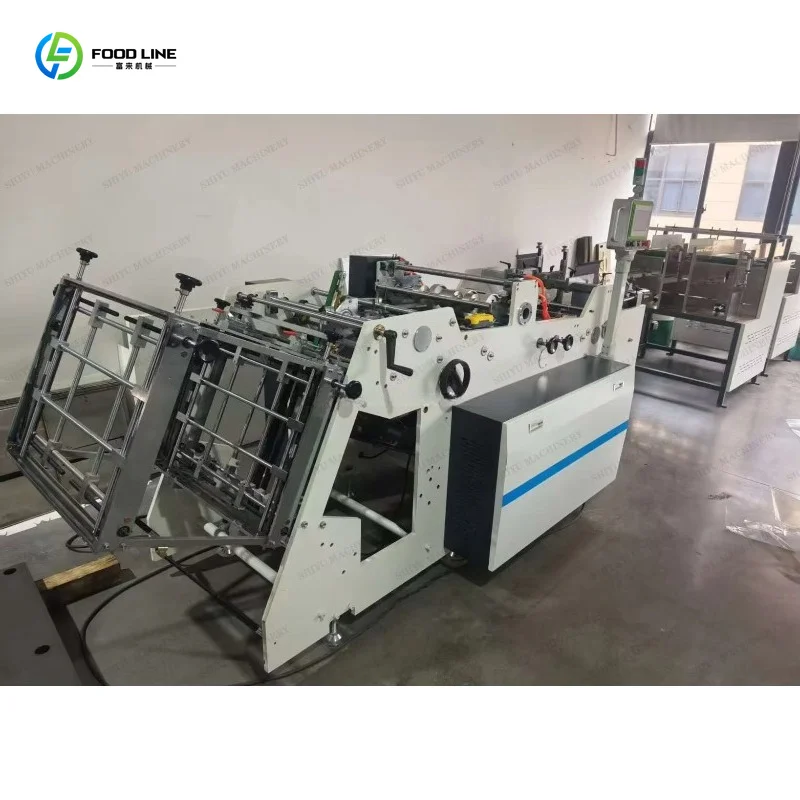 Energy Saving Cardboard Lunch Food Box Manufacturing Machine Full Automatic Carton Making Equipment