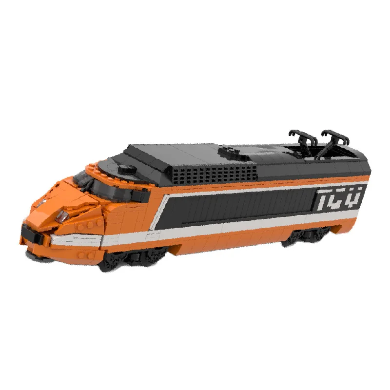 695 個 MOC ホライゾンエクスプレステクニカルモジュラービルディングブロック DIY 組み立てレンガ交通教育クリエイティブディスプレイおもちゃギフト