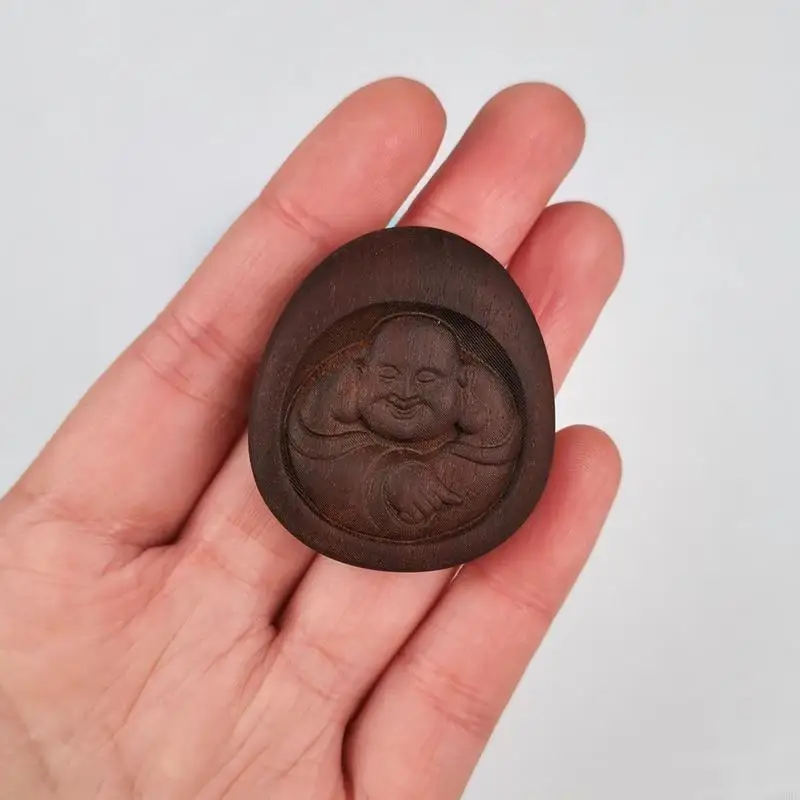 195cパーソナライズされたペンダントクラフトサプライを作る手作りのクラフトのためのマイトレヤブッダ樹脂型diyクラフト