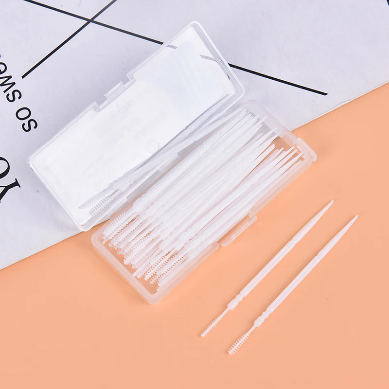 40Pcs/box Dental Floss Flosser Picks Teeth Toothpick Stick Tooth Clean Oral Care