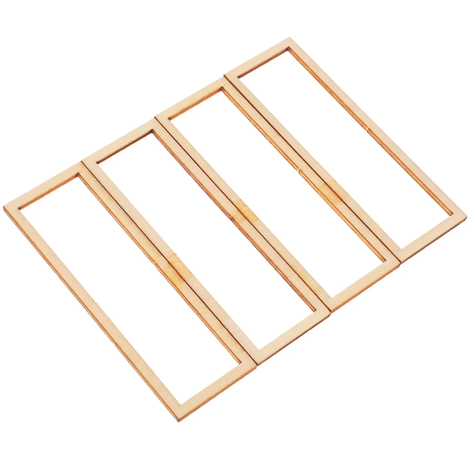 4Sets Miniature Chinese Screen Vintage Decorative Furniture Accessories Dollhouse Layout Props Mini House Display