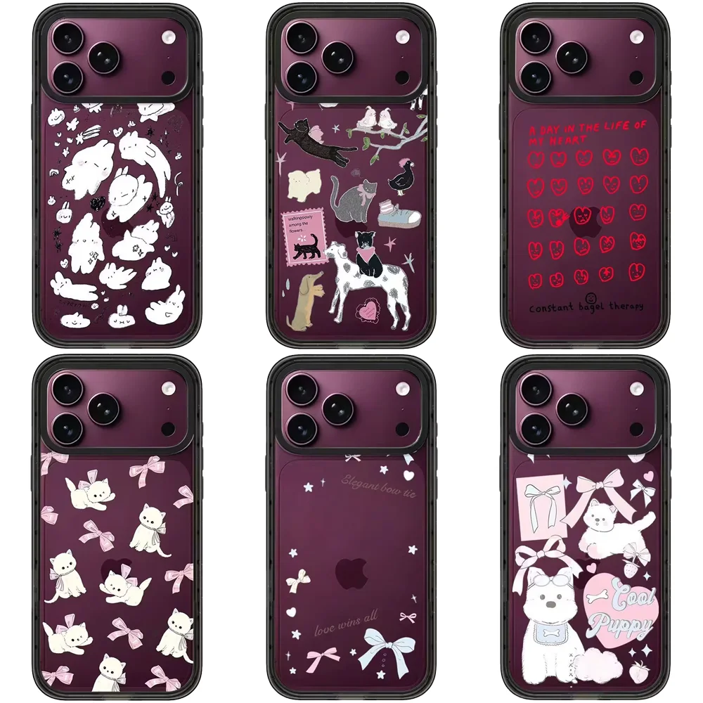 6092341 Impact Black Border Magnetic Case: Compatible with IPhone 18 17 16 15 14 13 Pro Max 17 Air