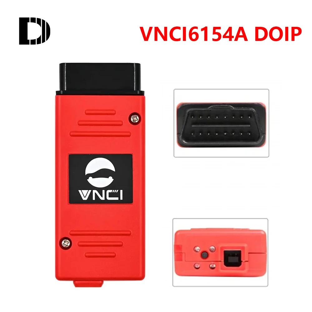

VNCI 6154A Red для VW Audi Skoda Seat с поддержкой протоколов DoIP и CAN FD, OBD2 сканер, ODIS-S V25.0.3, ODIS-E V19.0
